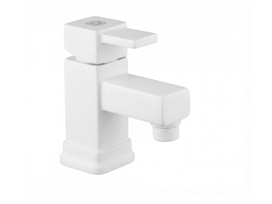 Ludo Single Lever Basin Mixer (45 Degree) PTMT | Sparsh Pearl