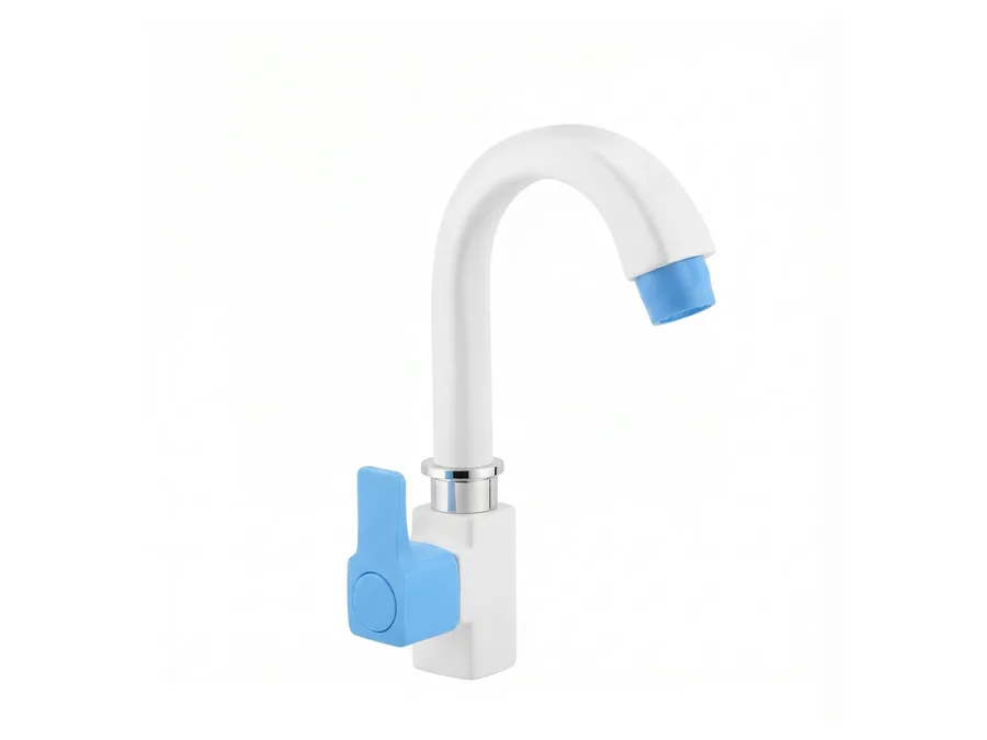 Ludo Pro Swan Neck PTMT Tap | Sparsh Pearl