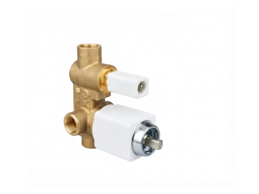 Ludo Pro Single Lever Concealed Diverter (High Flow 40MM) Body Only | Sparsh Pearl