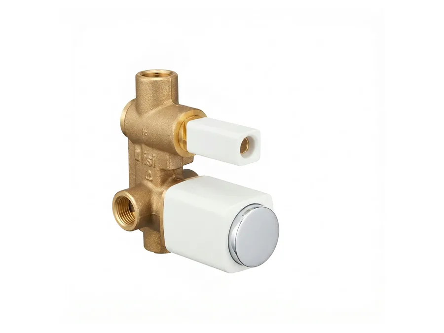 Ludo Pine Single Lever Concealed Diverter (High Flow 40MM) Body Only | Sparsh Pearl