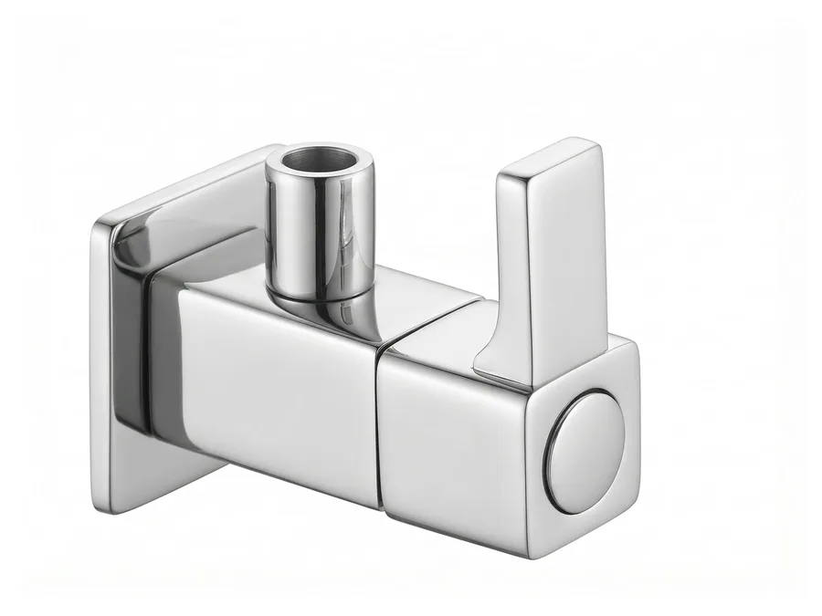 Ludo Elite Angle Cock with Flange PTMT Tap | Sparsh Pearl