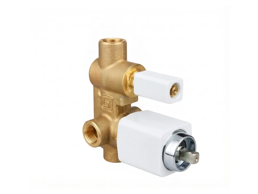 Ludo Elite Single Lever Concealed Diverter (High Flow 40MM) Body Only | Sparsh Pearl