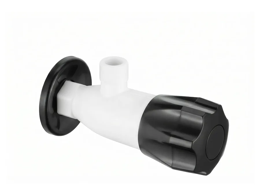 Roger Prime Angle Cock with Flange PTMT Tap | Sparsh Pearl
