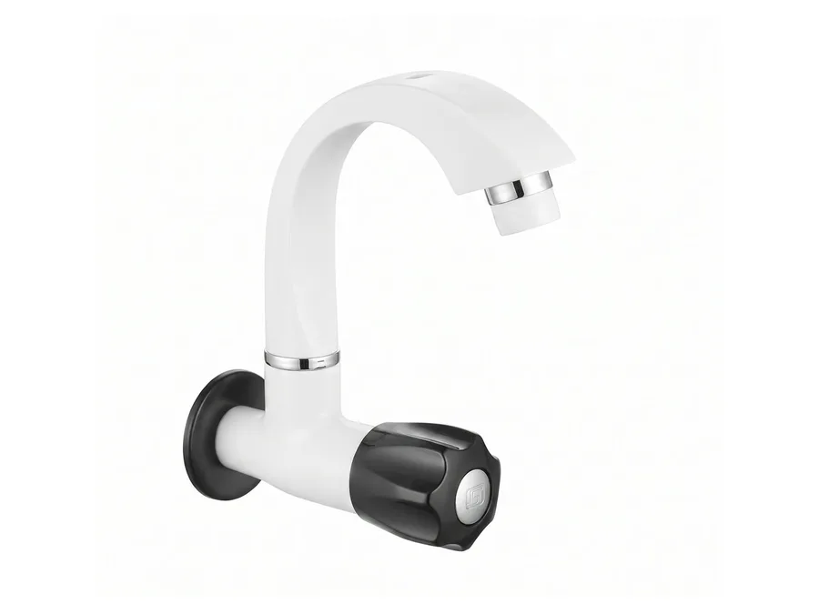 Roger Prime Sink Cock with Flange PTMT Tap | Sparsh Pearl