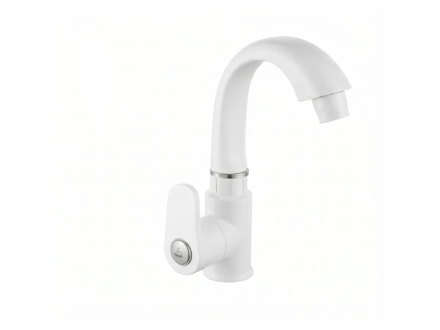 Opal Swan Neck PTMT Tap | Sparsh Pearl