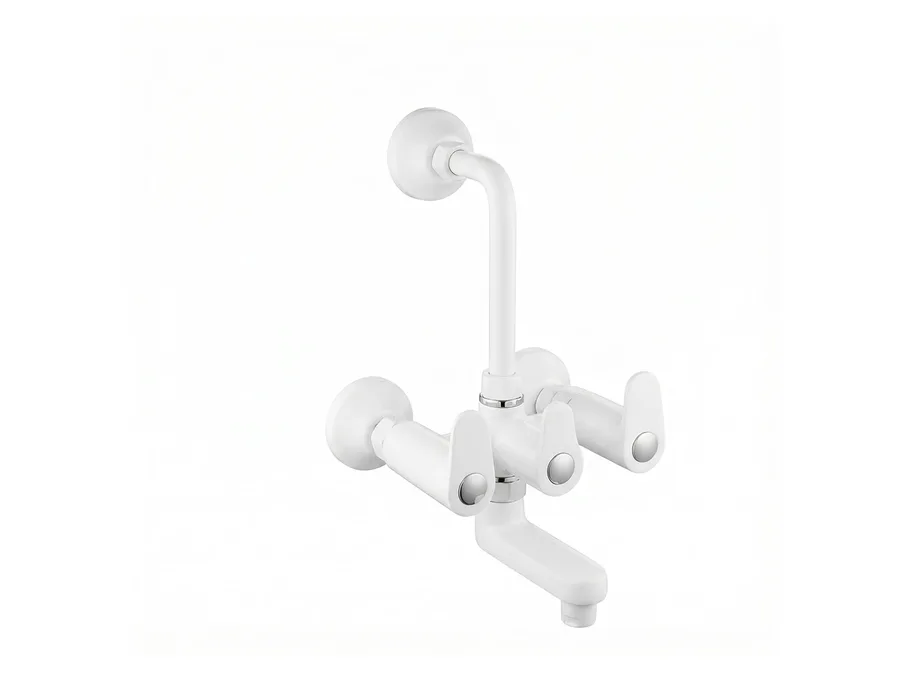 Opal Wall Mixer L-Bend PTMT | Sparsh Pearl
