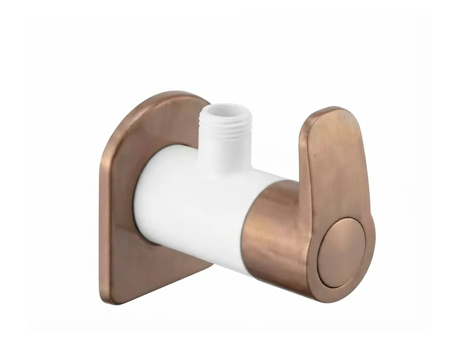 Opal Plus Angle Cock with Flange PTMT Tap | Sparsh Pearl