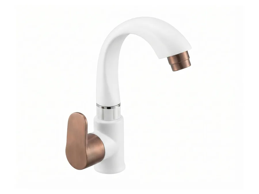 Opal Plus Swan Neck PTMT Tap | Sparsh Pearl