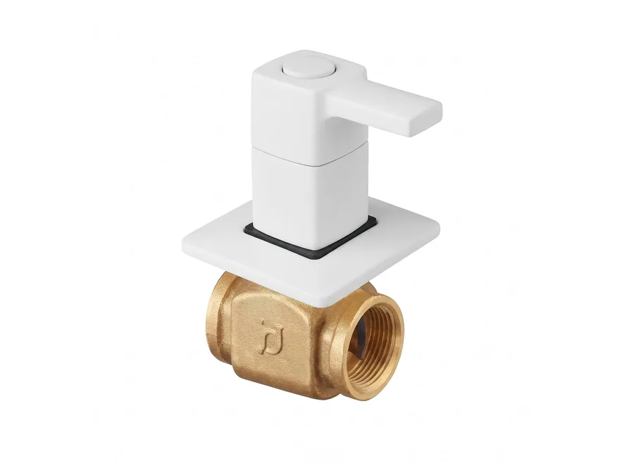 Edge Flush Cock 25 MM | Sparsh Pearl
