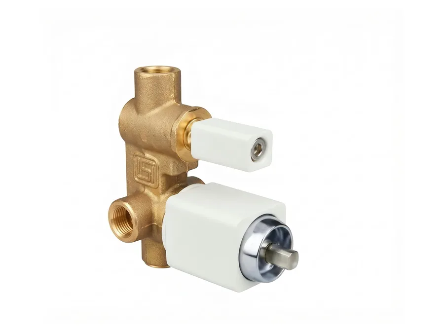 Edge Single Lever Concealed Diverter (High Flow 40MM) Body Only | Sparsh Pearl