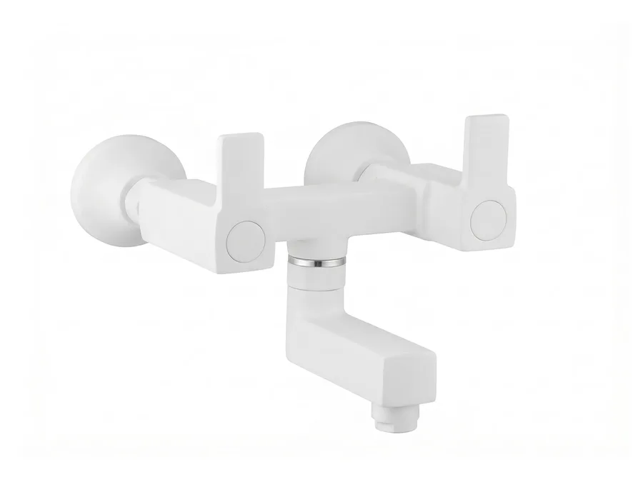 Edge Wall Mixer Non-Telephonic 15 MM PTMT | Sparsh Pearl