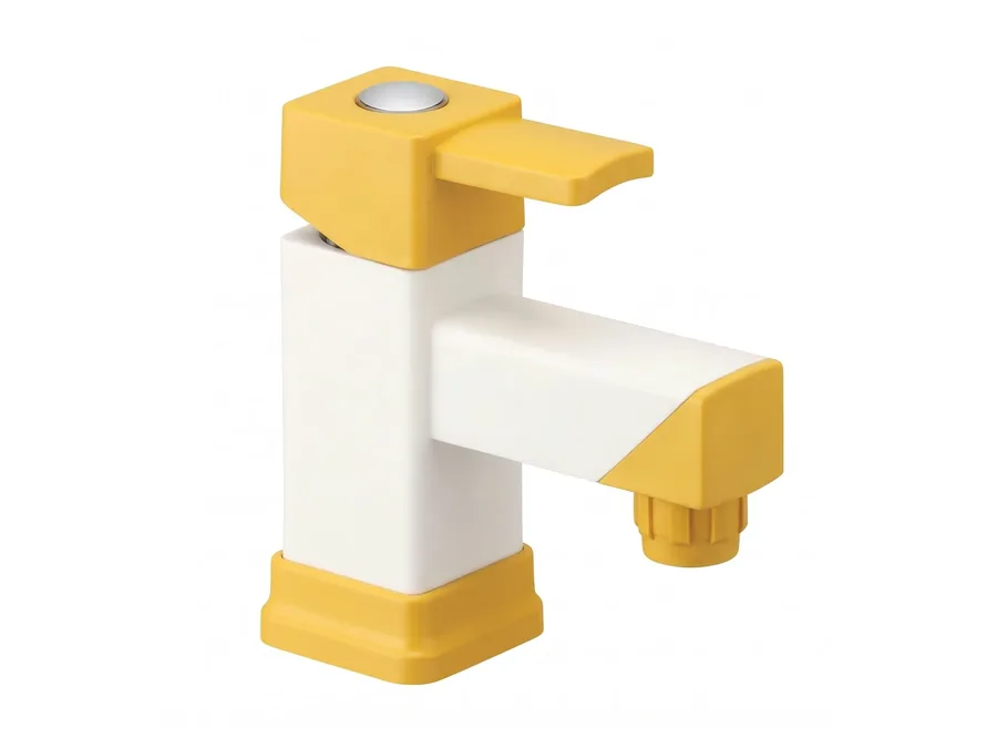 Edge Prime Single Lever Basin Mixer (45 Degree) PTMT | Sparsh Pearl