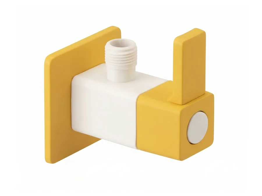 Edge Prime Angle Cock with Flange PTMT Tap | Sparsh Pearl