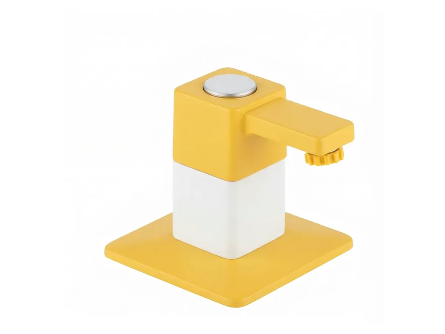 Edge Prime Concealed Stop Cock (Handle, Sleeve & Flange only) | Sparsh Pearl