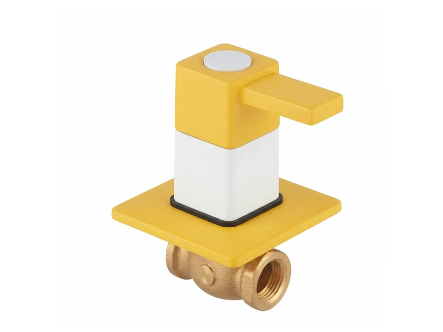 Edge Prime Concealed Stop Cock (Spindle 15 mm & Body 15mm) | Sparsh Pearl