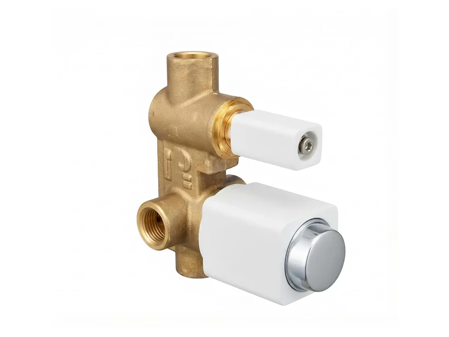 Edge Prime Single Lever Concealed Diverter (High Flow 40MM) Body Only | Sparsh Pearl