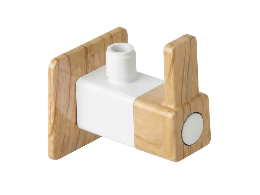 Edge Pine Angle Cock with Flange PTMT Tap | Sparsh Pearl