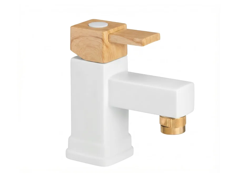 Edge Pine Single Lever Basin Mixer (45 Degree) PTMT | Sparsh Pearl