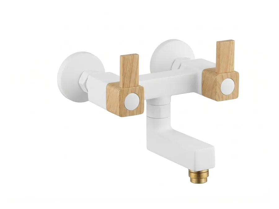 Edge Pine Wall Mixer Non-Telephonic 15 MM PTMT | Sparsh Pearl