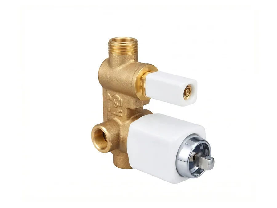 Edge Pine Single Lever Concealed Diverter (High Flow 40MM) Body Only | Sparsh Pearl
