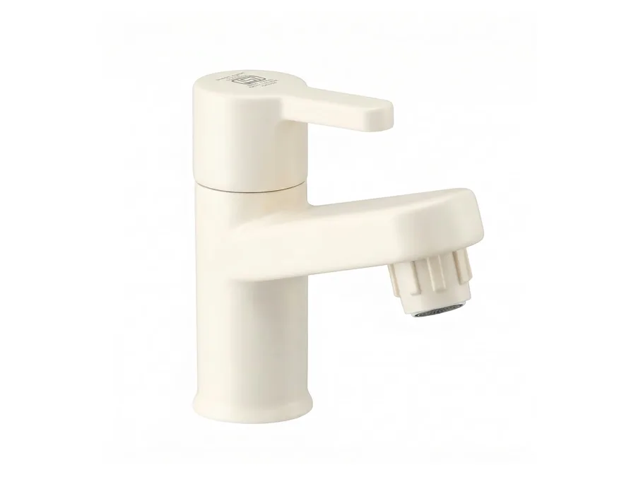 Superb Pillar Cock PTMT Tap | Sparsh Pearl