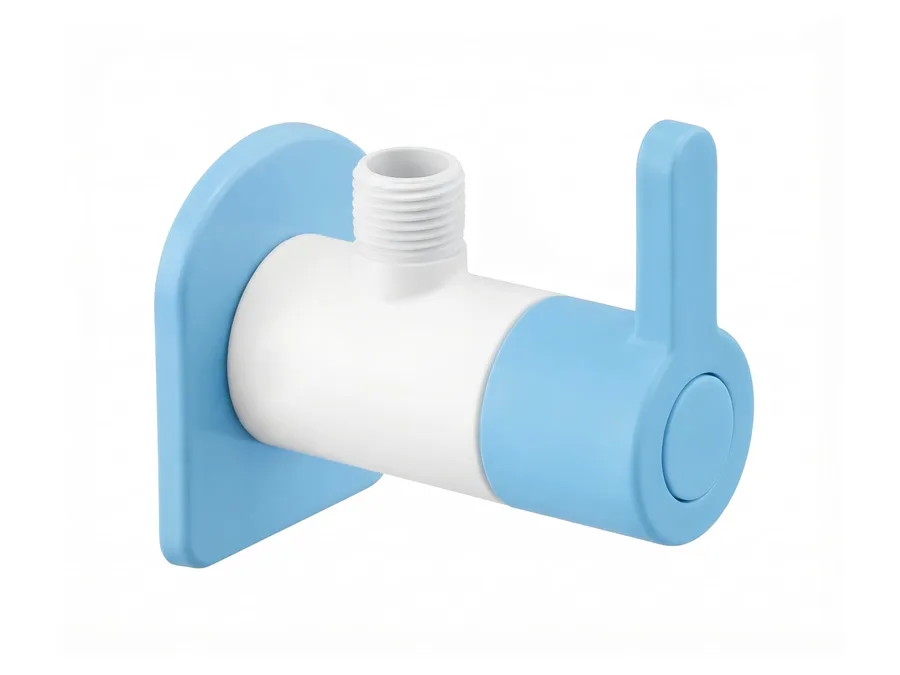 Superb Plus Angle Cock with Flange PTMT Tap | Sparsh Pearl