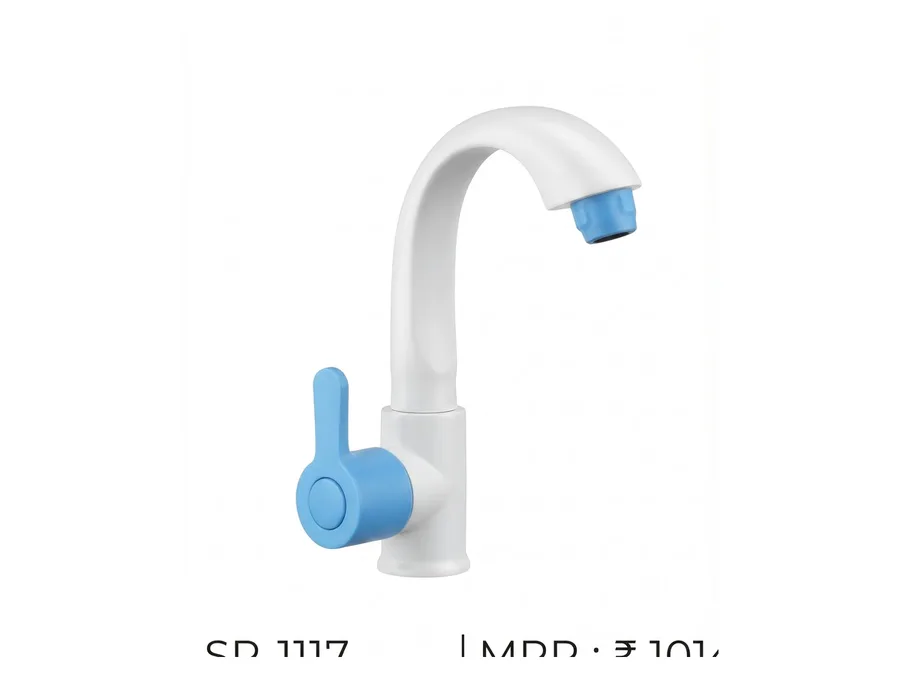 Superb Plus Swan Neck PTMT Tap | Sparsh Pearl