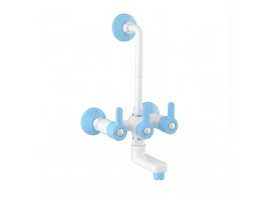 Superb Plus Wall Mixer with L-Bend PTMT | Sparsh Pearl