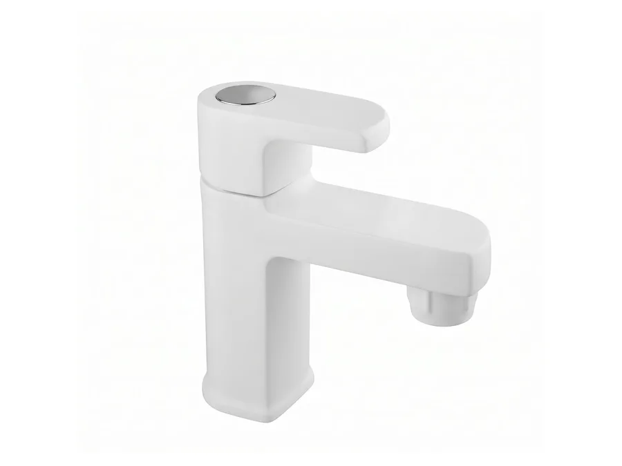 Curve Pillar Cock PTMT Tap | Sparsh Pearl
