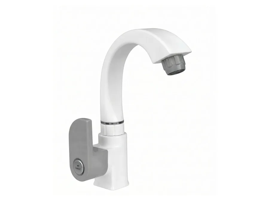 Curve Prime Swan Neck PTMT Tap | Sparsh Pearl