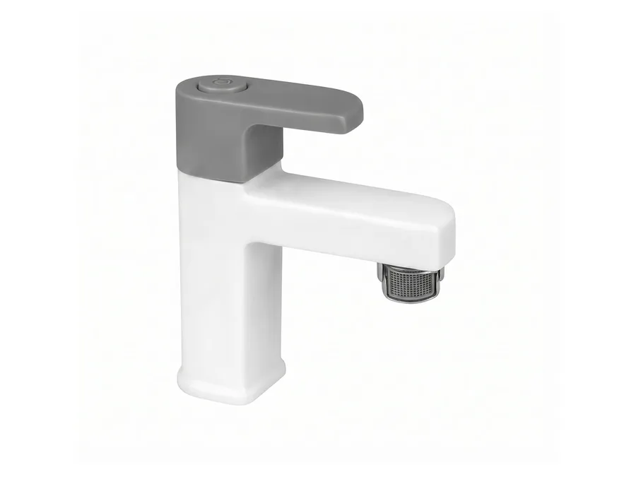 Curve Prime Pillar Cock PTMT Tap | Sparsh Pearl