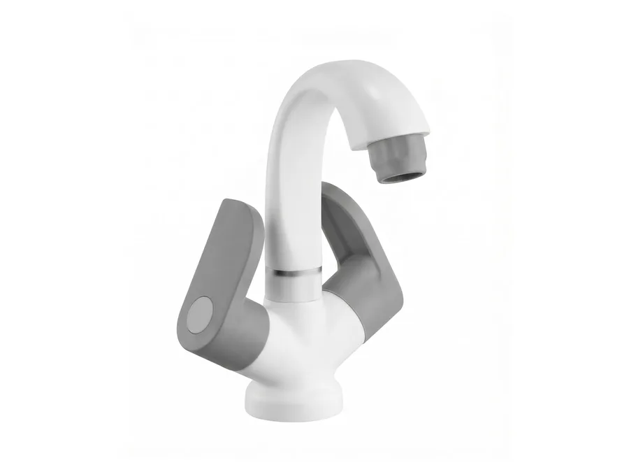 Curve Prime Center Hole Basin Mixer PTMT | Sparsh Pearl