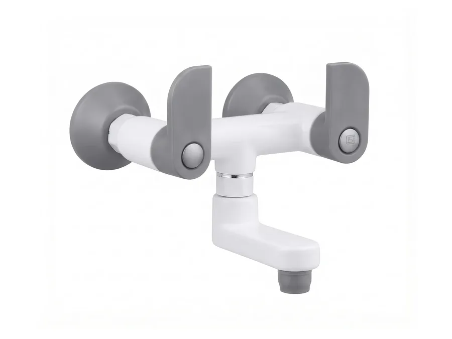 Curve Prime Wall Mixer Non-Telephonic PTMT | Sparsh Pearl