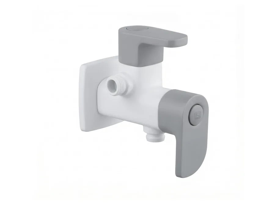 Curve Elite 2 Way Angle Cock with Flange PTMT Tap | Sparsh Pearl