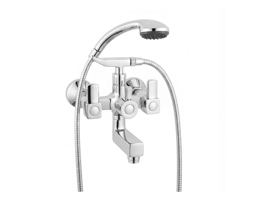 Edge Elite Wall Mixer Telephonic 15 MM PTMT (Hand Shower not included) | Sparsh Pearl