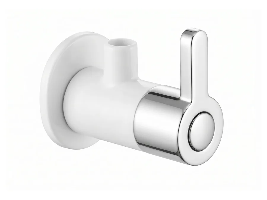 Superb Elite Angle Cock with Flange PTMT Tap | Sparsh Pearl