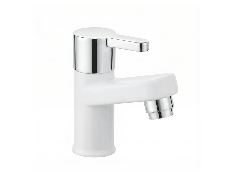 Superb Elite Pillar Cock PTMT Tap | Sparsh Pearl