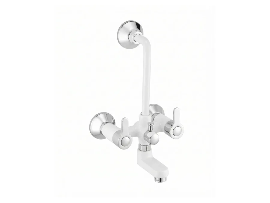 Superb Elite Wall Mixer with L-Bend PTMT | Sparsh Pearl