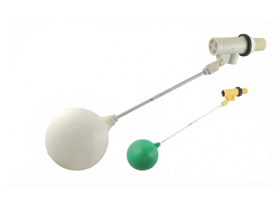 PTMT Ball Cock Body with Rod & Ball 40mm (Epoxy Coated Aluminium Rod & H.D. Ball) | Sparsh Pearl