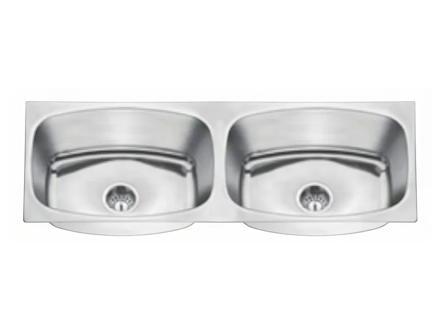 Pearl Precision Kitchen Stainless Steel Sink 37x18x8 Single Bowl Oval TB (Grade 204, 0.8 mm) | Sparsh Pearl