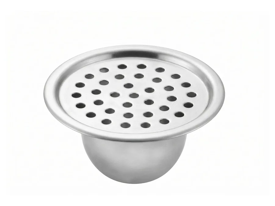 Shell Cockroach Repeller Round Flat Cut 127mm (SS-304) | Sparsh Pearl