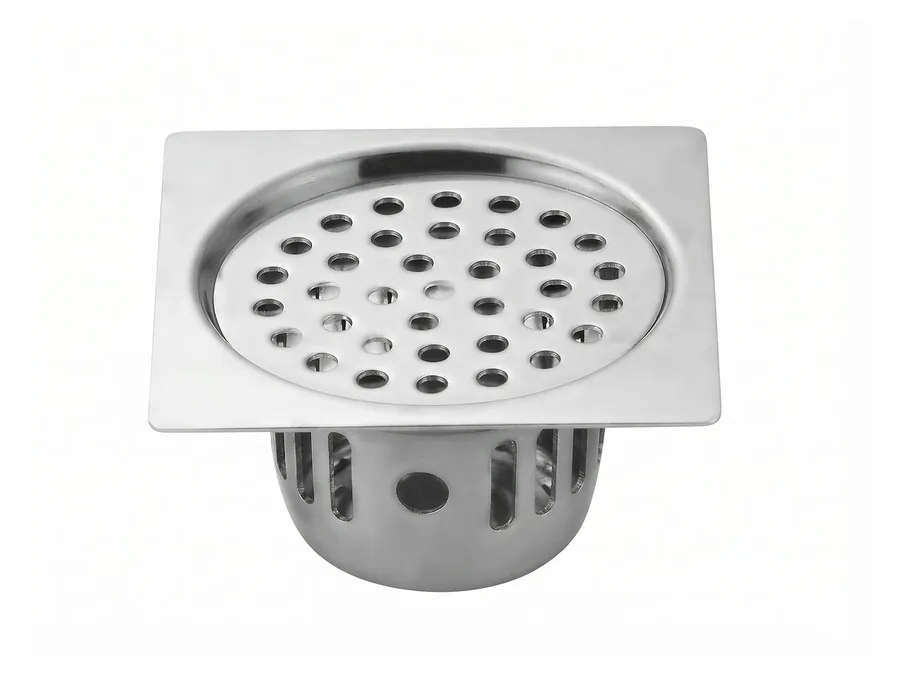 Shell Cockroach Repeller Square Flat Cut 127mm (SS-304) | Sparsh Pearl