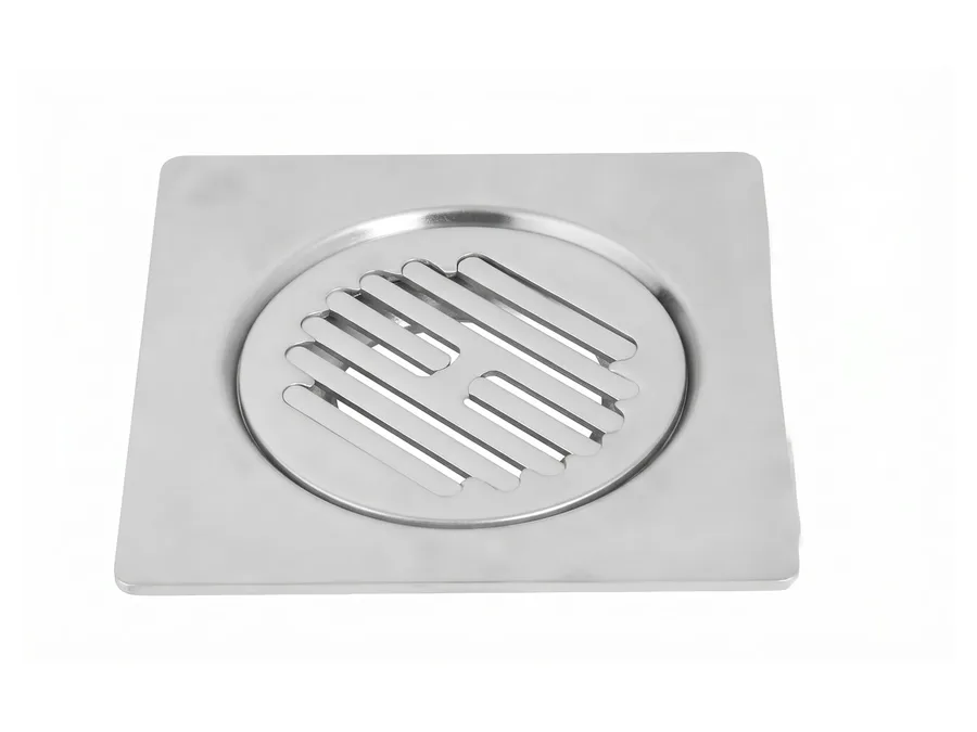 Sani Troking Gold Classic Floor Grating with Lock System 150x150mm (SS-202) | Sparsh Pearl