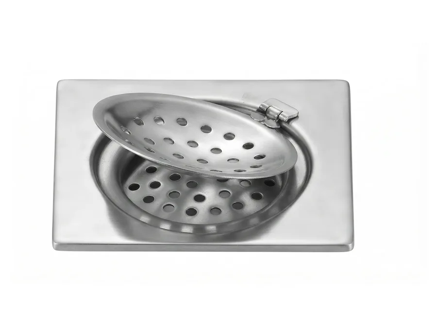 Sani Troking Gypsy Floor Grating with Hinge 150x150mm (SS-202) | Sparsh Pearl