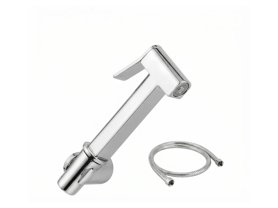 Brass Health Faucet (with Brass Hook & SS-304) 1.5 Mtr | Sparsh Pearl
