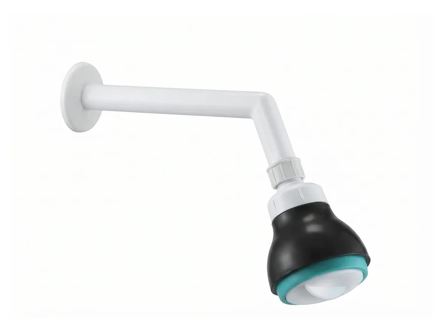 Dura Flow Adjustable Overhead Shower 75 mm (3 inch) with Arm (ABS) 225 mm (9 inch) | Sparsh Pearl