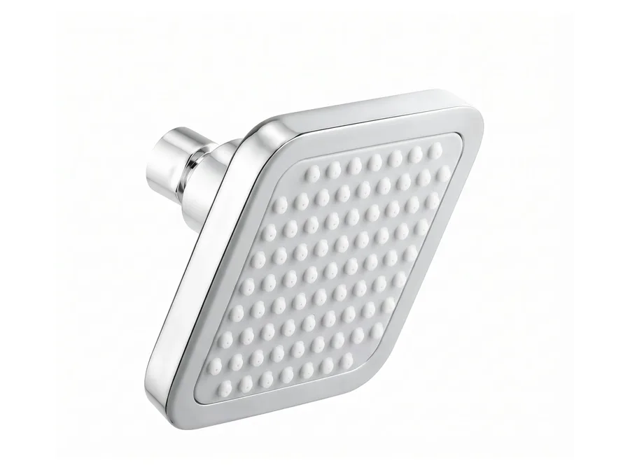 Square Shower (ABS with Chrome) 100x100 mm (4 inch x 4 inch) | Sparsh Pearl