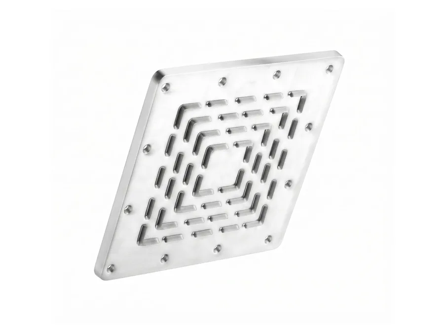 Edge Shower (SS-304/ABS Frame) 165x165 mm (6.5 inch x 6.5 inch) | Sparsh Pearl