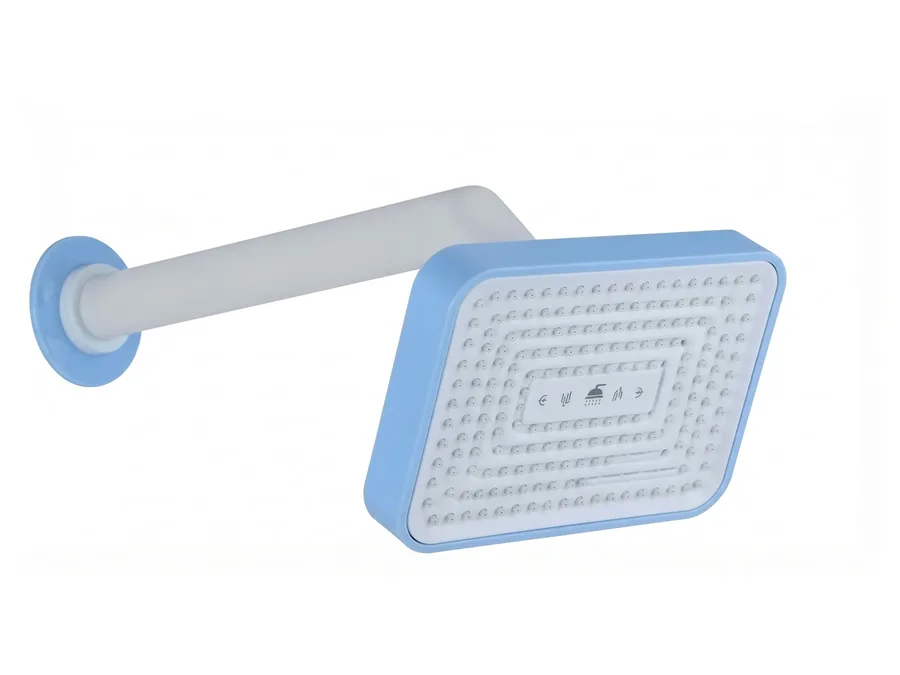 Rainzaa Overhead Shower (ABS) 150x225 mm (6 inch x 9 inch) with Arm 300 mm (12 inch) | Sparsh Pearl