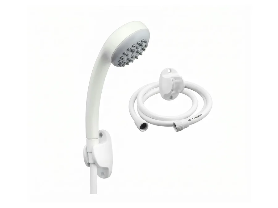 Hand Shower (ABS) with 1.5 Mtrs. Tube (PVC) & Hook | Sparsh Pearl